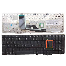 Frete grátis!! Novo padrão de teclado para laptop hp elitebook, 1 peça, 8540 8540p, 8540w 2024 - compre barato