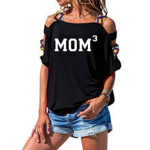 Новый дизайн объявление беременности; футболка; одежда для мамы с аппликацией и надписью «I Am 3 Для Женщин Сексуальное белье без плечеков через Тройник 2024 - купить недорого