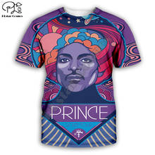 PLstar Cosmos Popular Singer Prince Rogers Nelson Purple 3DPrint Summer Casual Funny T-shirts Short sleeves Unisex Men/Women A1 2024 - buy cheap