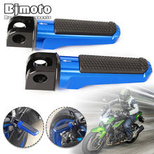 BJMOTO Foot Rest For KAWASAKI Z750R Z800 Z800E Z1000 Z1000R ZX-6R ZX-10R ZX6R 636 Motorcycle Front Foot Pegs Pedal Bike 2024 - buy cheap