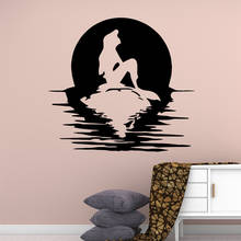 Hot mermaid Home Decor Modern Acrylic Decoration For Kids Rooms Decoration Wall Art Decal 2024 - buy cheap