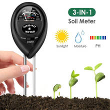 Teste de solo medidor de umidade e ph, plantas vegetais, jardim, gramado, envio direto em estoque 2024 - compre barato