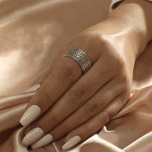 MOREDEAR открытие регулировочного Размеры кольцо ткачество кольца для Для женщин 2024 - купить недорого