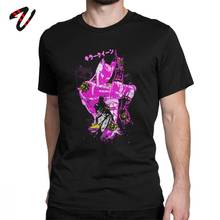 Killer Queen T Shirts Men Jjba Jojo Bizarre Adventure Streetwear Anime Clothes Novelty T-Shirt Birthday Gift Cotton Tee Shirt 2024 - buy cheap