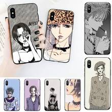 Funda de teléfono de anime Nana para iPhone 11 12 mini pro XS MAX 8 7 6 6S Plus X 5S SE 2020 XR 2024 - compra barato