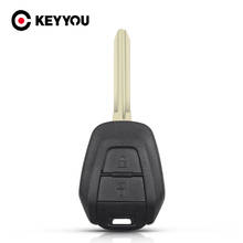 KEYYOU Replacement 2 Buttons Uncut TOY43 Key Blade For Suzuki Swift Remote Smart Key Shell Fob Blank Cover Case Fit 2024 - buy cheap