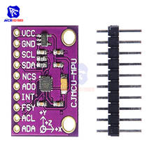 Diymore CJMCU-116 MPU9250 интегрированный 9DOF 9-Axis Attitude акселерометр гироскоп компас магнитного поля сенсор для Arduino 2024 - купить недорого