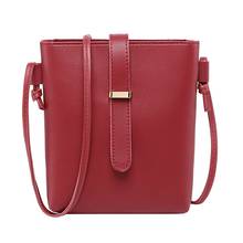 Women Simple Fashion Bucket  Women Strap Travel Messenger Shoulder Bag Mobile Phone Wallet Mujer Bolsa Feminina#50 2024 - buy cheap