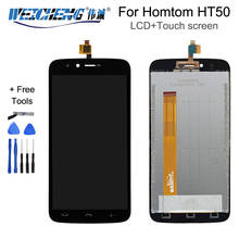 Pantalla LCD para HOMTOM HT50, montaje de digitalizador con pantalla táctil, 100% Original, nuevo 2024 - compra barato