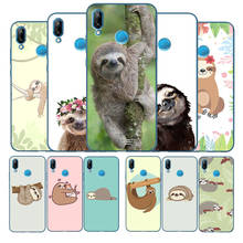 sloth Phone case For Huawei P9 P10 P20 P30 P40 Psmart Lite Plus Pro Y9 Y6 Y7 2017 2018 Nova 3 3i Cover 2024 - buy cheap