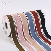 Kewgarden Hair Edge Satin Ribbon 1" 25mm DIY Hair Bowknot Accessories Handmade Tape Polyester Ribbons Packing Webbing 10 Yards 2024 - buy cheap