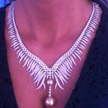 Missvikki luxo lindo 4 pçs na moda dubai grande pérola colar pulseira brincos anel conjuntos de jóias para o casamento feminino alta qualidade 2024 - compre barato