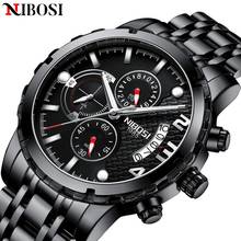 NIBOSI Man Watch 2021 Relogio Masculino Men Watch Automatic Date Quartz Watches Waterproof Wristwatch Sport Male Watch Reloje 2024 - buy cheap