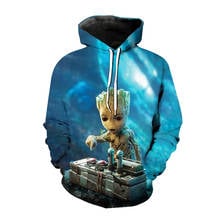 Movie Guardians Of The Galaxy Hoodie Boys And Girls 3d Printed Sweatshirt Hip Hop Pullover Fashion Casual Caot 2024 - buy cheap