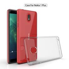 Transparent Back Cover Case For Nokia 1 Plus TPU Silicon Clear Cover for Nokia 1 Plus Fitted Bumper Soft Case 2024 - buy cheap