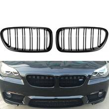 Grill Grille Gloss Black Kidney Sport for BMW F10 F18 F02 F11 M5 10-15 Dual Slat 2024 - buy cheap