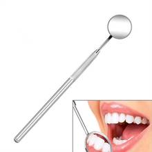 4 pces de aço inoxidável dental boca espelho oral limpo dentista laboratório ferramenta dentes clareamento à prova de explosão anti-fog lente espelho dental 2024 - compre barato