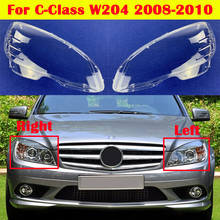 Auto Headlamp Lampshade For Mercedes-Benz C-Class W204 2008-2010 Car Front Headlight Cover Lampcover Lens Shell Lamp Light Glass 2024 - buy cheap