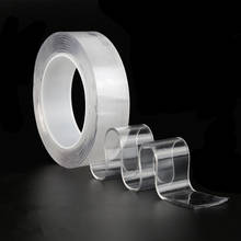 Fashion  Nano-tape Washable Reusable Double-Sided Tape Adhesive Nano Traceless Sticker Removable Universal Disks Glue 2024 - buy cheap