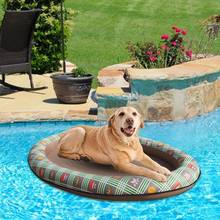 Dog Pool Float Pet Water Toy Swimming Pool Floating Row Bed Inflatable Beach Toy Summer Swimming Ring Dog Swimming Pool 2024 - compre barato