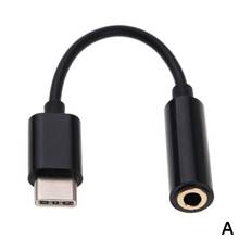 Tipo-c a 3.5mm adaptador de cabo de fone de ouvido usb 3.1 tipo android masculino para huawei xiaomi feminino oneplus aux ja USB-C lg 2024 - compre barato