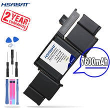 HSABAT-Batería de repuesto para ordenador portátil, 7600mAh, A1582, para Macbook Pro, Retina de 13 pulgadas, A1502, año 2015 2024 - compra barato