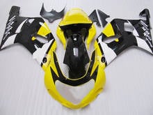 ABS yellow black Fairing kit for GSXR600 750 K1 01 02 03 GSXR 600 GSXR750 GSX-R600 750 2001 2002 2003 Fairings set+gifts 2024 - buy cheap