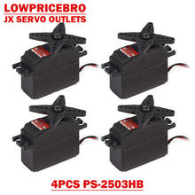 4pcs JX PS-2503HB 3.5kg Plastic Gear Analog Servo for RC Car Boat Robot Arm Helicopter Airplane 2024 - buy cheap