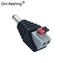2.1*5.5mm DC Power Male Plug Jack Adapter connector for led strip CCTV Cameras 2024 - buy cheap