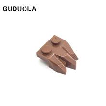 Специальный кирпич Guduola пластина 1x2 с резной скалой (27261) MOC строительный блок DIY Развивающие игрушки 10 шт./лот 2024 - купить недорого
