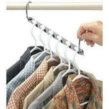 Magic Metal Wonder Closet Hook Space Saving Clothes ABS Rack Hanger Organizer UK 2024 - buy cheap