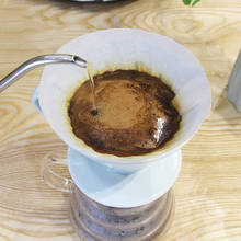 Filtro de café de papel de goteo V60 de madera, bolsa coladora de café 102, accesorios para Infusor de té Espresso, 50 piezas 2024 - compra barato