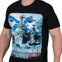 Russian Black Sea Fleet Navy T-Shirts Russia Army Military Cotton O-Neck Short Sleeve Men's T Shirt New Size S-3XL 2024 - buy cheap