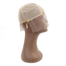 Beige Lace Front Wig Cap for Making Wigs With Adjustable Strap, Easy DIY Lace Cap, Wig foundation 2024 - buy cheap