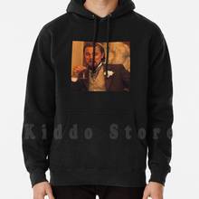 Sudadera con capucha de Leonardo Dicaprio Django Laughing Meme, manga larga, esencial, agradecimiento al empleado, divertido 2024 - compra barato