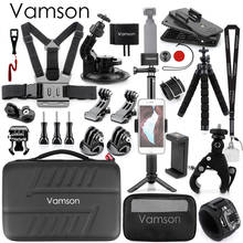 Vamson  for  DJI OSMO Pocket Accessories Expansion kit Gimbal Adapter  Mount Holder Clip Selfie Stick Tripod suction cup OPS02 2024 - buy cheap