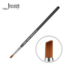 Jessup ANGLED CONCEALER Single Makeup Brush Eye 1pc Professional Fiber Hair Wooden Handle Beauty Cosmetic Tool 169 2024 - buy cheap