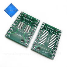 10 шт./лот SOP20 SSOP20 TSSOP20 для DIP20 Pinboard SMD для DIP 0,65 мм/1,27 мм до 2,54 мм DIP-контактный шаг печатной платы конвертер 2024 - купить недорого