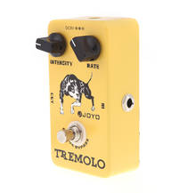 Joyo tablete tremolo de guitarra, amplificador de intensidade de tubo clássico, acessório para guitarra com efeito 2024 - compre barato