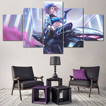 LOL Game Poster Akali KDA All Out Skin Canvas Painting Home Decor League of Legends The Rogue Assassin Wall Picture Fashion Gift 2024 - buy cheap