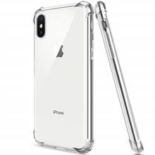 Super Shockproof Clear Soft Case for IPhone 13 12 11 Pro Max  X XR XS 6 7 8 Plus 8Plus Silicone Luxury Cases Phone Cover Coque 2024 - buy cheap
