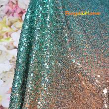 Gradient Green-Light Gold Sewing Sequin Fabric Sequin Lace Fabric for Dresses ,Tablecloth,Table Runner, Wedding  Backdrop 2024 - buy cheap