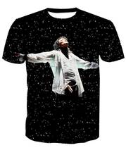 PLstar Cosmos Pop Star King Singer Michael Jackson Hiphop Streetwear 3DfullPrint Unisex Summer Casual Short Sleeve T-shirts  s-2 2024 - buy cheap