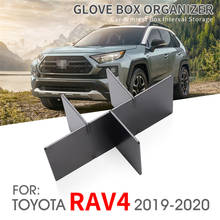 Reposabrazos Central para coche, caja de almacenamiento con compartimento Central, accesorios para Toyota RAV4, RAV 4, 2019, 2020 2024 - compra barato