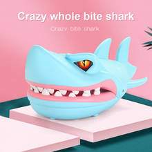 Jogos de mordida de dedo de tubarão de crocodilo, brinquedo de mordida com som, jogos divertidos para crianças, presentes, festa, alguns entretenimento interativo 2024 - compre barato