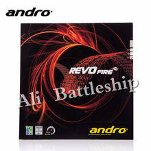 1x Andro Revo Fire Pips-In Table Tennis (PingPong) Rubber With Sponge 2024 - buy cheap