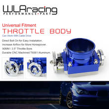 Wlr racing-novo manoplas do acelerador de 90mm, coletor de admissão de alumínio de alto fluxo wlr6990 2024 - compre barato