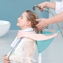 Cuenco plegable para lavar el cabello para mujeres embarazadas, lavabo con correa, tubo de drenaje extraíble, para ancianos y discapacitados, uso doméstico 2024 - compra barato