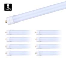 8FT Led Tube Light Bulbs Single Pin 45W FA8 Led Shop Light 8 Foot Dual-end Powered Ceiling Light 6000K Fluorescent Replacement 2024 - buy cheap