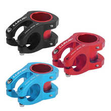 Peça para guidão de bicicleta 31.8mm, haste de liga de alumínio para bicicleta de estrada mtb, x mm, 5/50mm